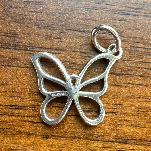 Tiffany & Co. Sterling Silver Butterfly Charm - Picture 3 of 3
